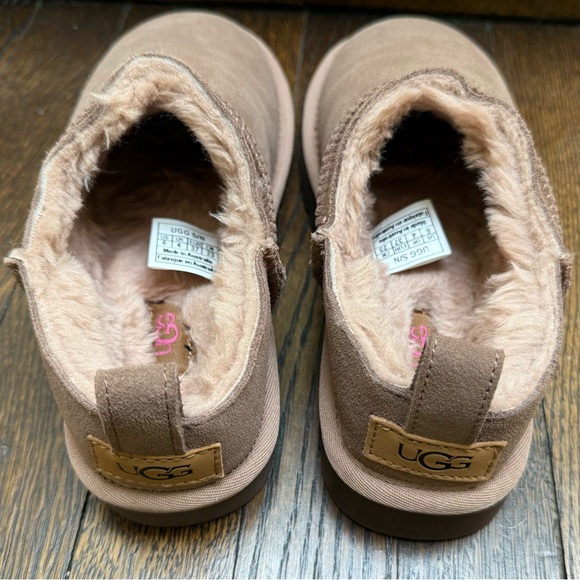 UGG Women's Classic Micro in Pink Beige - Picture 3 of 6